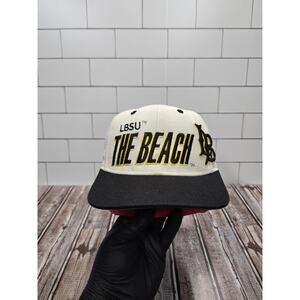 Eclipse Long Beach State University Vintage Bubble Logo Adjustable Snapback Hat